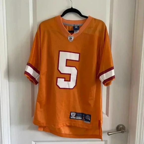 NFL REEBOK STITCHED ONFIELD JERSEY FREEMAN TAMPA BAY BUCCANEERS Size Small - Picture 5 of 5